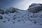Salita sul MONTE AGA, salendo da Carona e passando dal Rif. Longo il 4 dicembre 2011 - FOTOGALLERY
